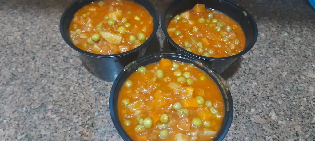 🥕 خضار بسلة وفاصوليا